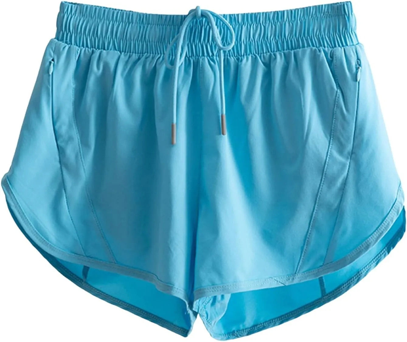 Girls Athletic Shorts with Pockets Casual Running Gym Jogger Shorts Kids Elastic Waist Sports Shorts for Teen Girls