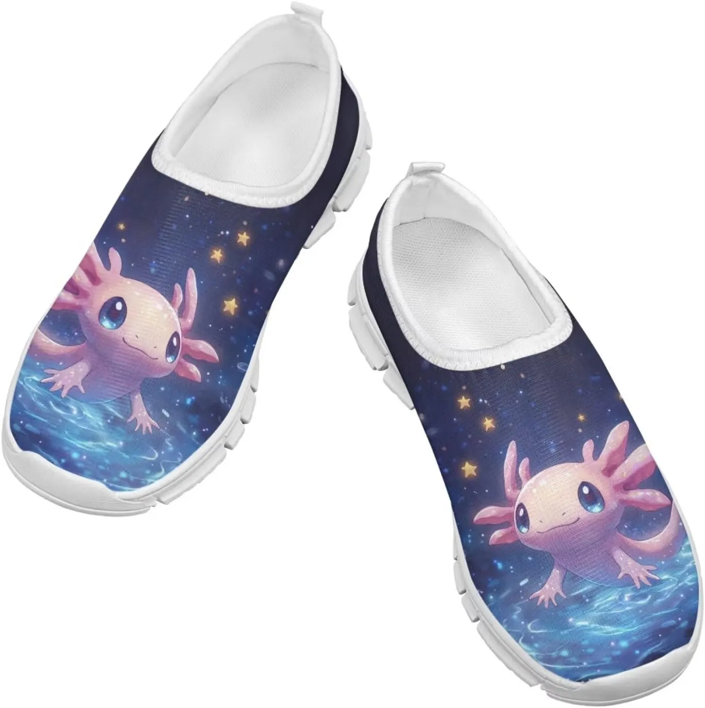 Girls Kids Slip On Sneakers Big Kids Casual Gym Tennis Shoes Soft Sole