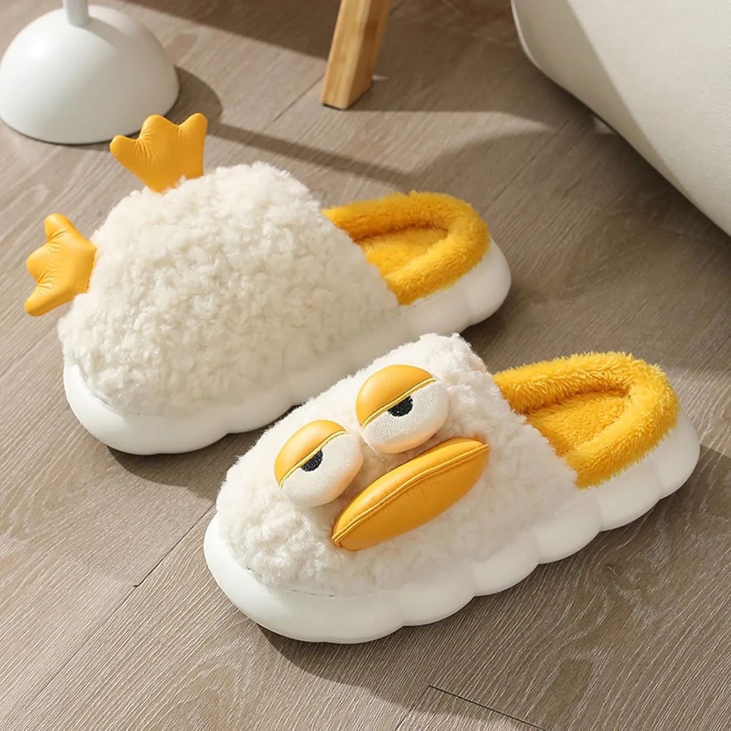 Girls Owl Slipper Socks Fashion Autumn And Winter Boys And Girls Children Slippers Flat Toddler Slippers with Soles