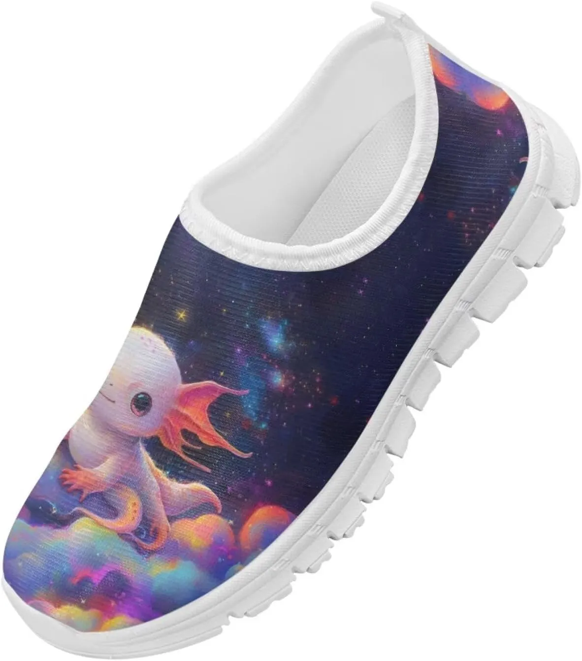 Girls Tennis Shoes Cute Shoes for Girls Slip On Sneakers Active Mesh Shoes