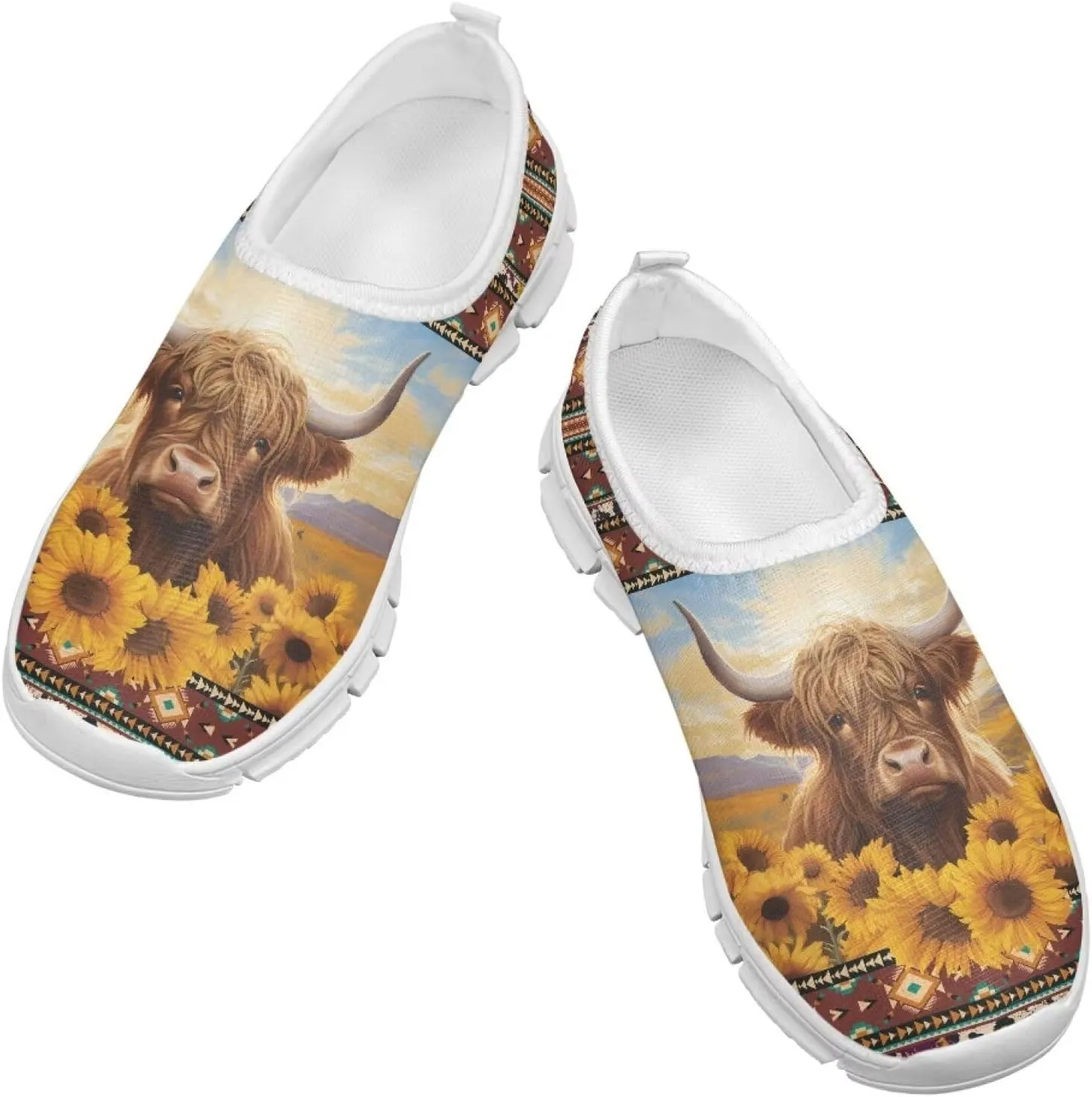 Girls Tennis Shoes Little Kids Slip On Sneakers School Running Shoes