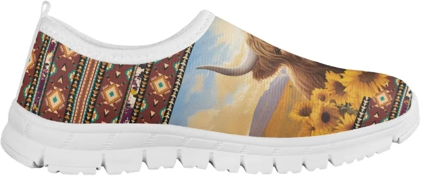 Girls Tennis Shoes Little Kids Slip On Sneakers School Running Shoes