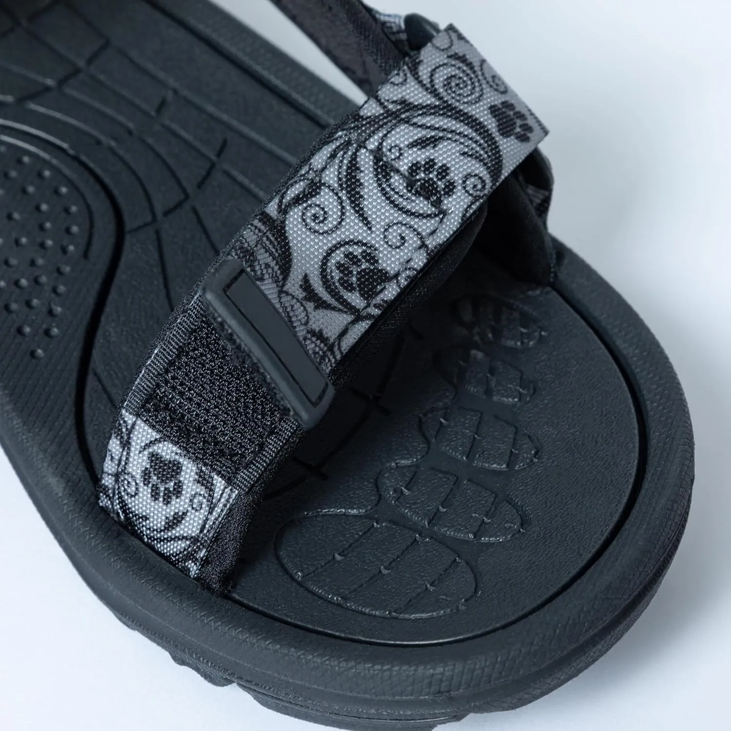 GreaterGood Walking Paws River Sandals Lightweight EVA Adjustable Water Shoes Textured Insole Animal Print Design for Women Ladies