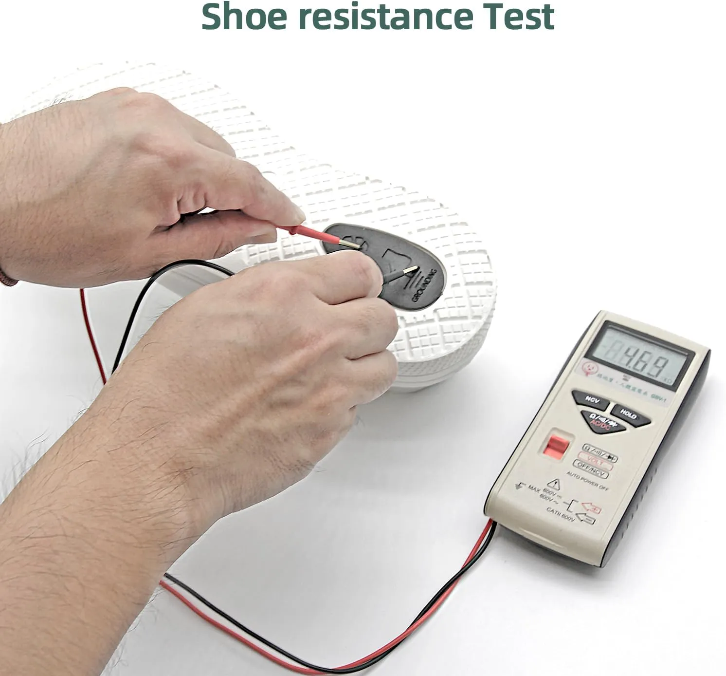 Grounding Clogs with Adjustable Strap Super Soft Graphene Enhanced Rubber Grounding Footwear for Men Women