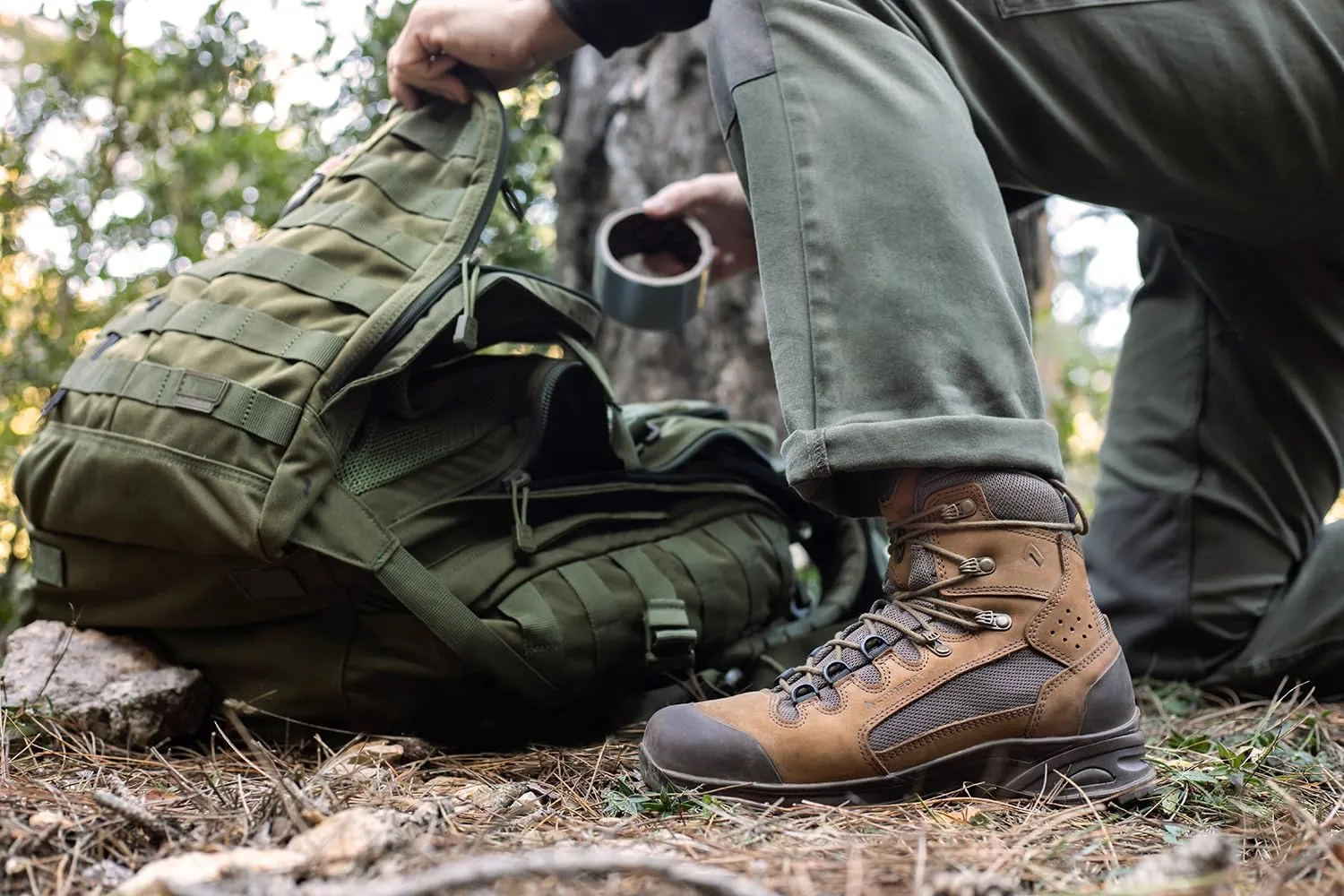 HAIX Scout 2.0 Hiking Boots, Long Lasting Durability Waterproof Hiking Shoes With Anti Slip Sole