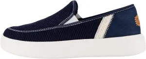 Hey Dude Unisex-Adult Sunapee Craft Shoes, Mesh Stripe Navy, 6 Women/4 Men