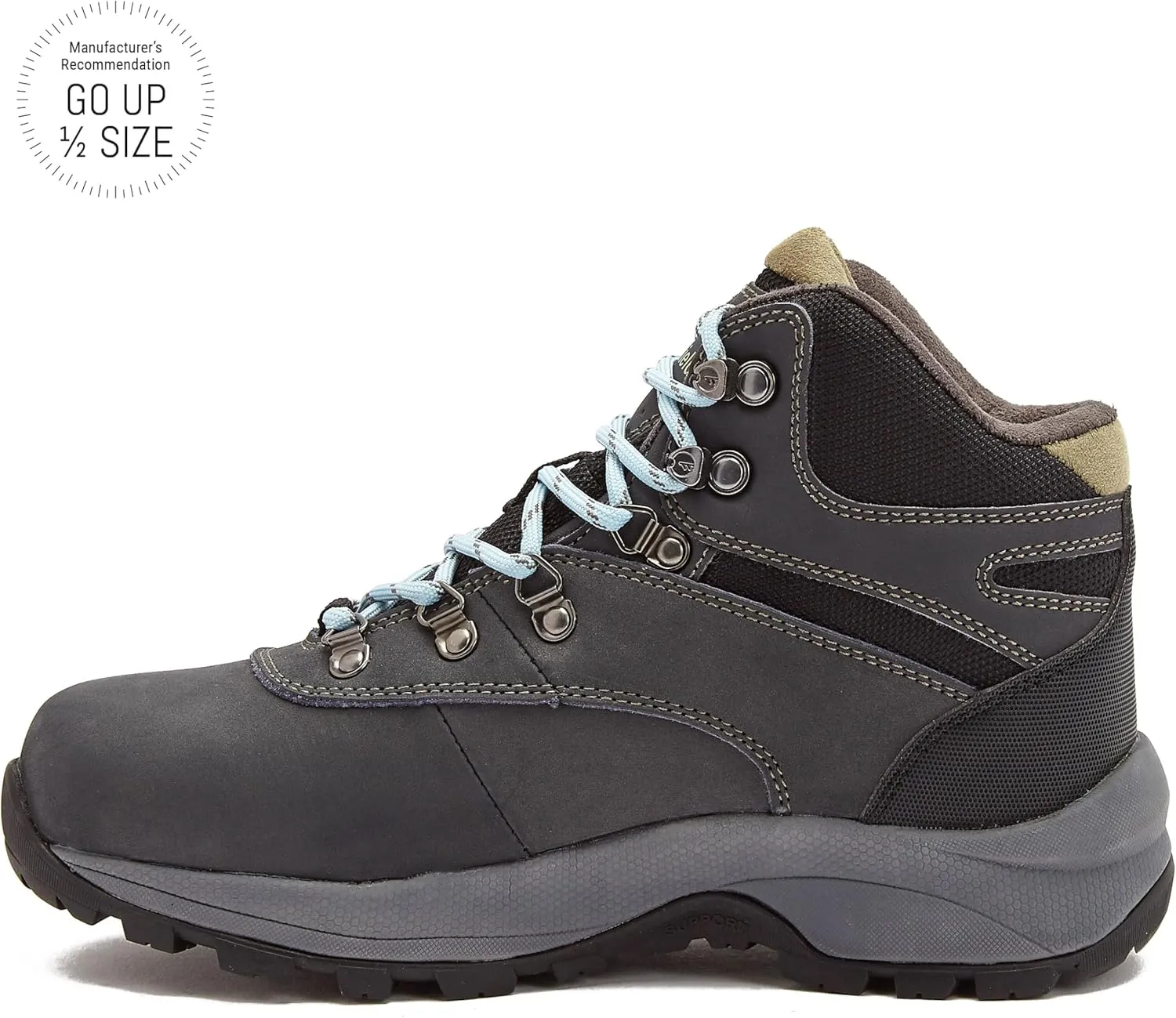 HI-TEC Altitude VI I WP Leather Waterproof Women's Hiking Boots, Trail and Backpacking Shoes