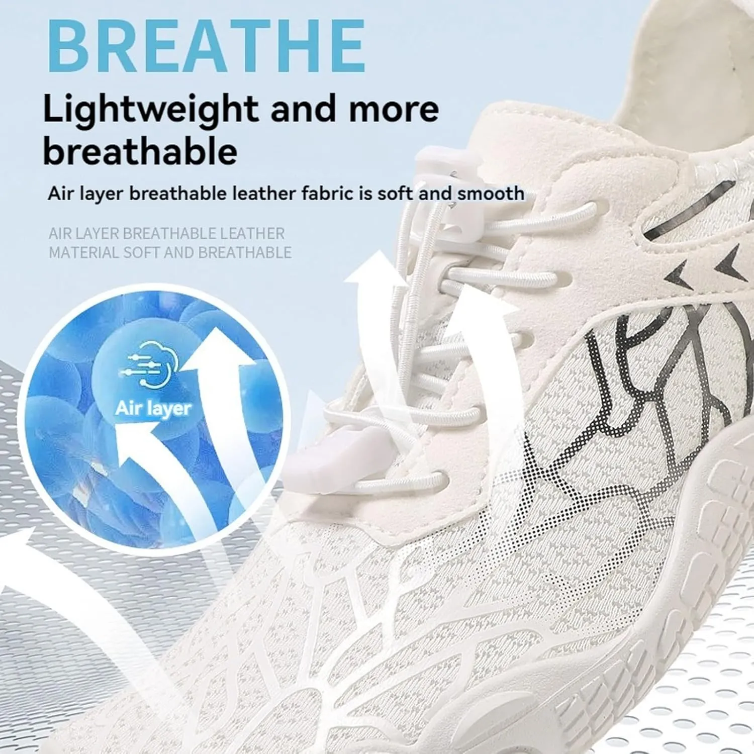 Hike Barefoot Shoes for Women Waterproof Trail Running Healthy & Non-Slip Barefoot Shoes
