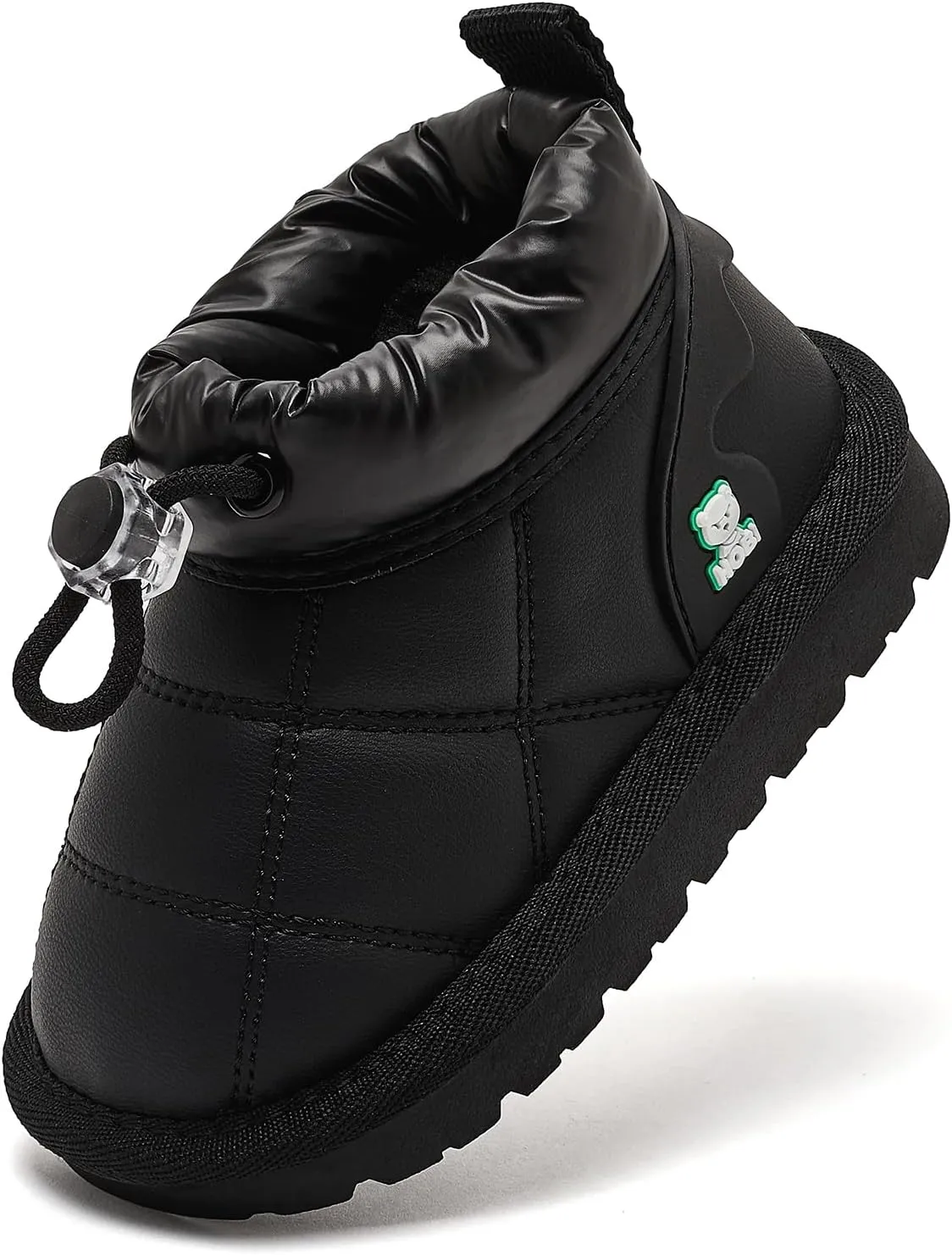 HOBIBEAR Toddler Boys Girls Snow Boots Waterproof Winter Warm Boots Nonslip Lightweight Outdoor Shoes for Toddler