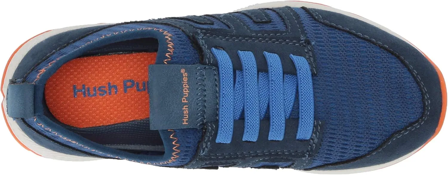 Hush Puppies Unisex-Child Zeke Ts Field Ac Sneaker
