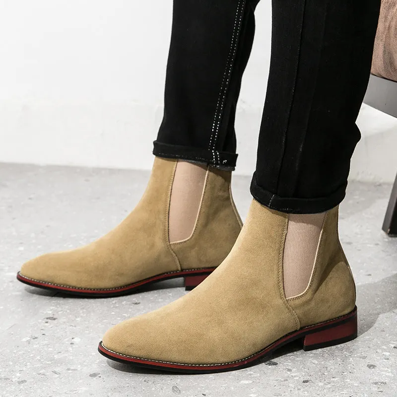INSTOCK-Men’s Chelsea Boots – Stylish & Durable Winter Footwear