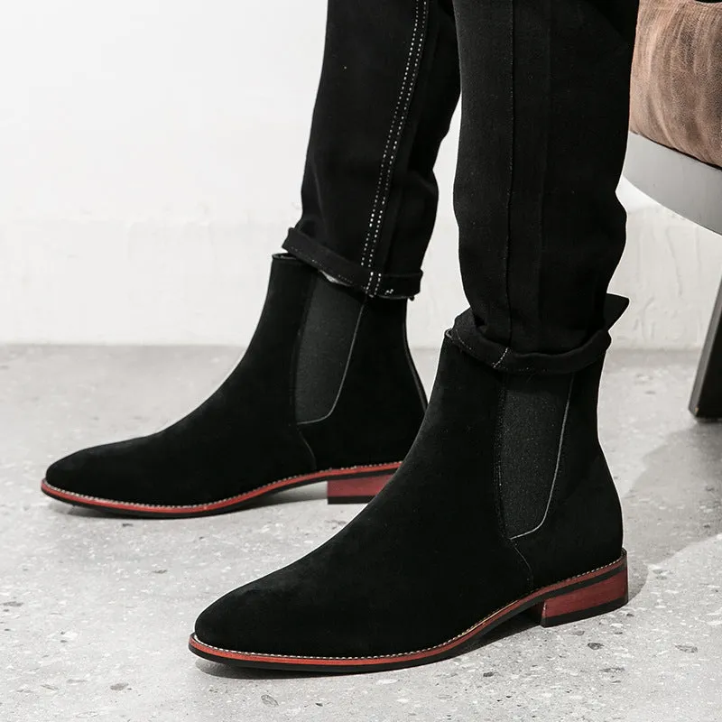 INSTOCK-Men’s Chelsea Boots – Stylish & Durable Winter Footwear