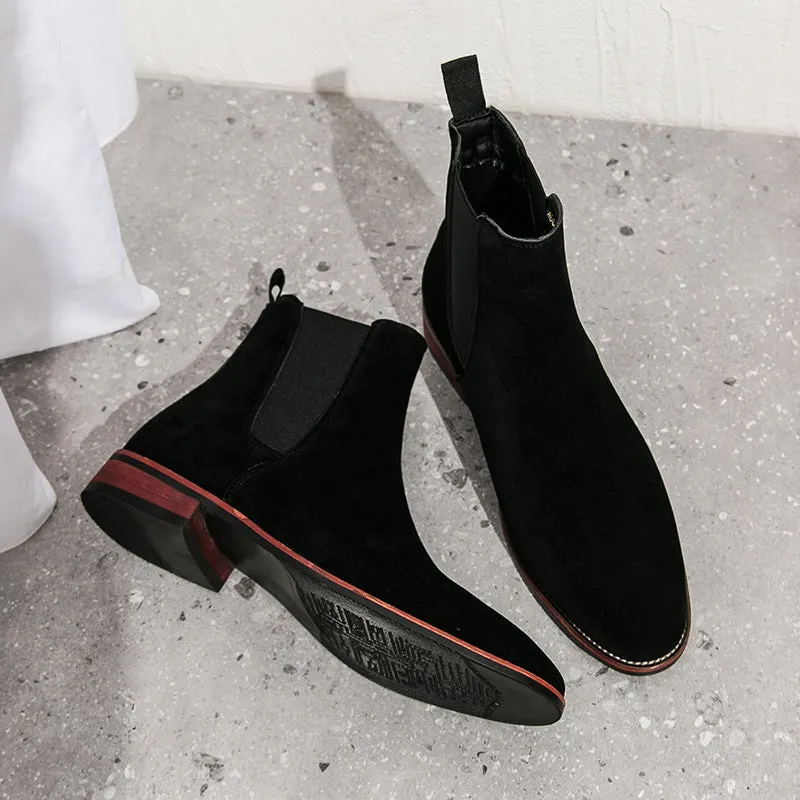 INSTOCK-Men’s Chelsea Boots – Stylish & Durable Winter Footwear