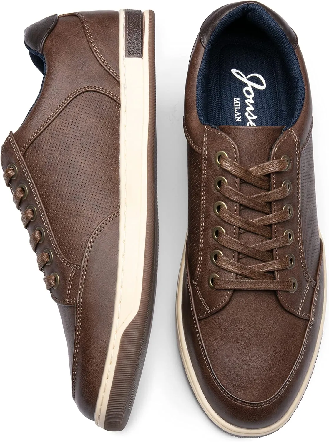 Jousen Men's Fashion Sneakers Retro Simple Casual Shoes for Men