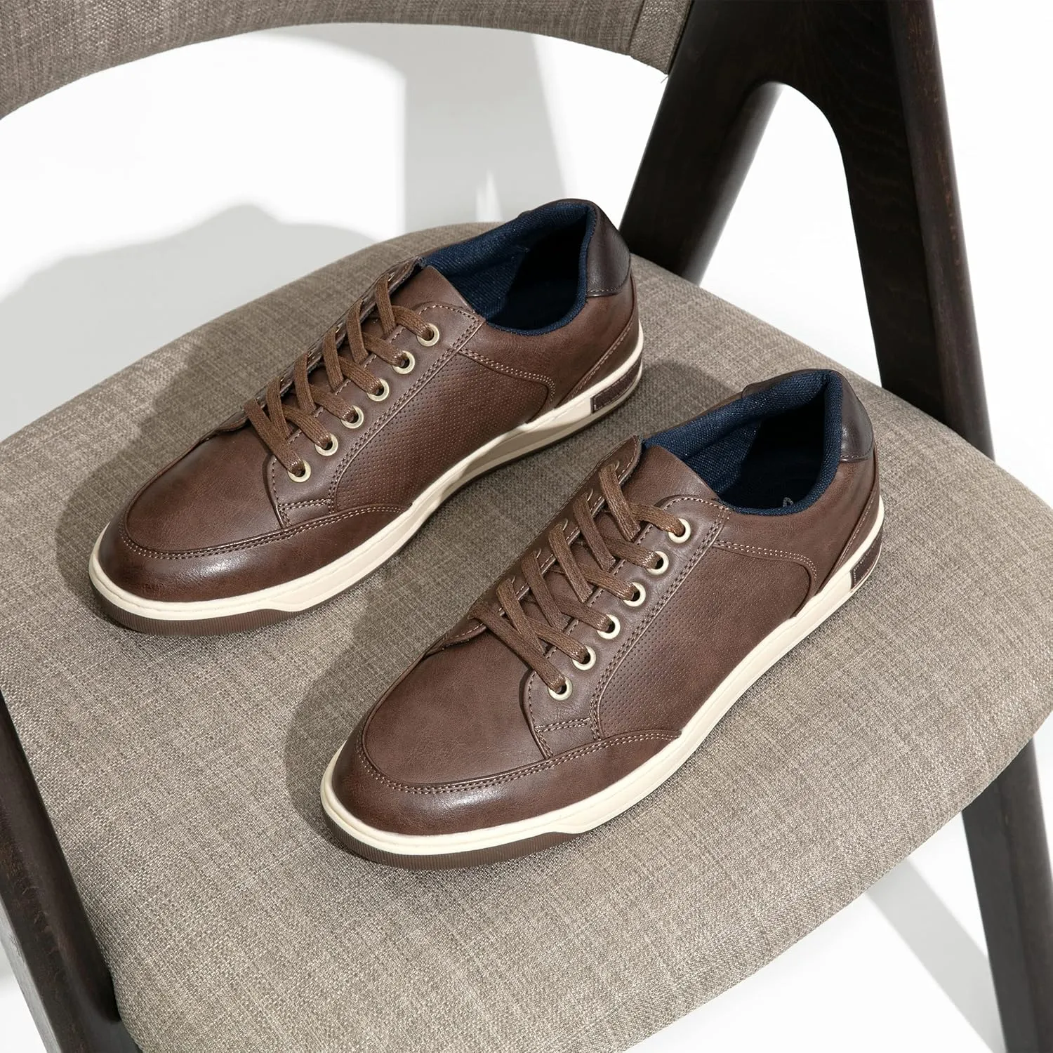 Jousen Men's Fashion Sneakers Retro Simple Casual Shoes for Men