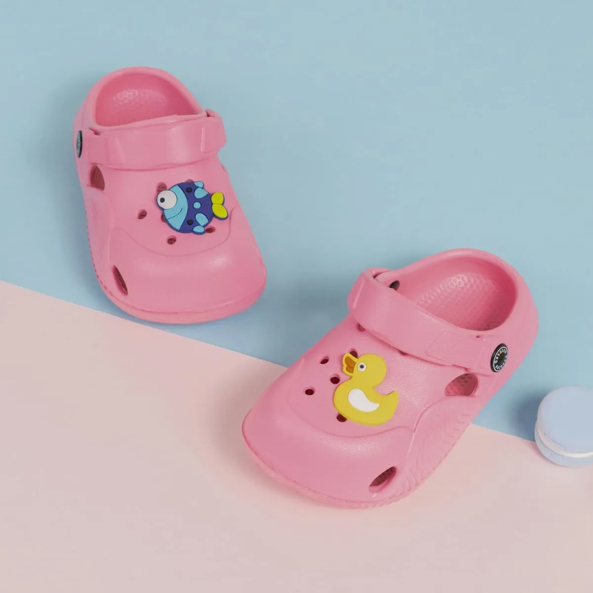 Kannior Toddler Kids Infant Boys Girls Cute Garden Clogs Water Sandals Slip On Shoes Slipper Slides Lightweight Outdoor Summer Children Beach Pool Play Shoes (Baby/Toddler Kids)