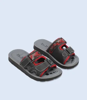 KB0244-BLACK-Boy Slipper