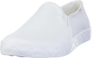 Keds Womens Double Decker X Slip On Sneakers Shoes Casual - White