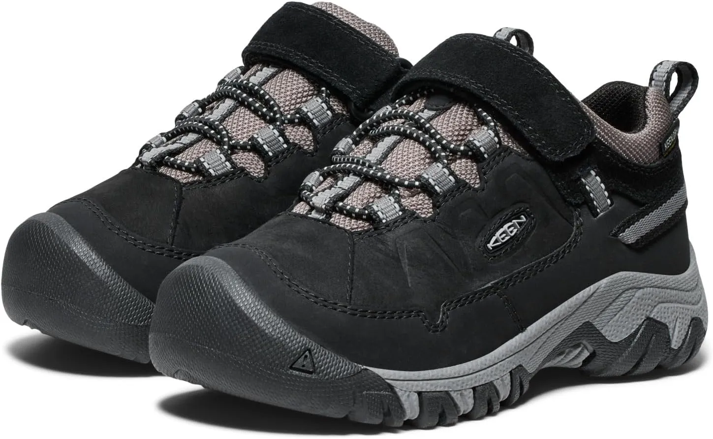 KEEN Unisex-Child Targhee 4 Low Height Durable Comfortable Waterproof Hiking Shoes