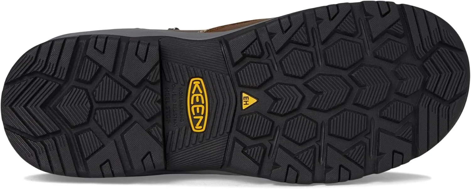 KEEN Utility Men's Evanston 6" Composite Toe Waterproof Insulated Durable Construction Work Boots