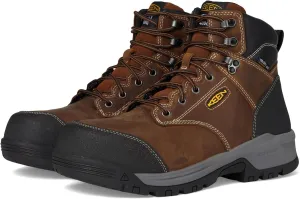 KEEN Utility Men's Evanston 6" Composite Toe Waterproof Insulated Durable Construction Work Boots
