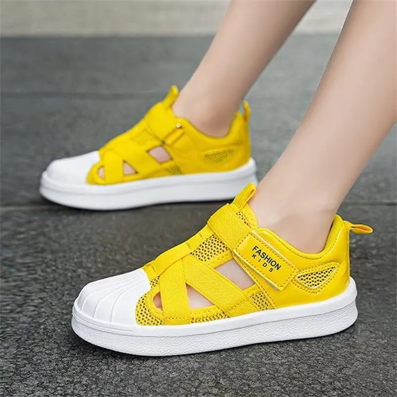 Kids Boy Non Slip Wrap Toe Sport Sandals for Summer Walking Hiking Beach