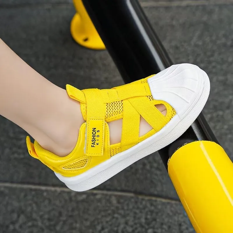 Kids Boy Non Slip Wrap Toe Sport Sandals for Summer Walking Hiking Beach