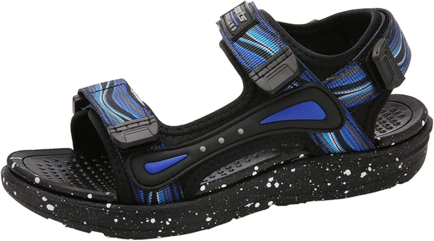 Kids Boys Summer Sports Sandals Hiking Beach Outdoor Open Toe Lightweight Breathable Non Slip Casual Walking Shoes