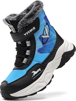 Kids Winter Hiking Boots - Warm, Durable & Anti-skid