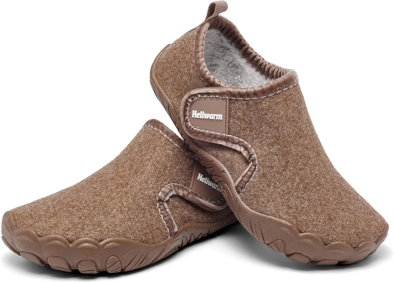 Kids Winter Slippers Cozy Soft Warm Non Slip Fleece House Lightweight Indoor Slippers for Girls Boys