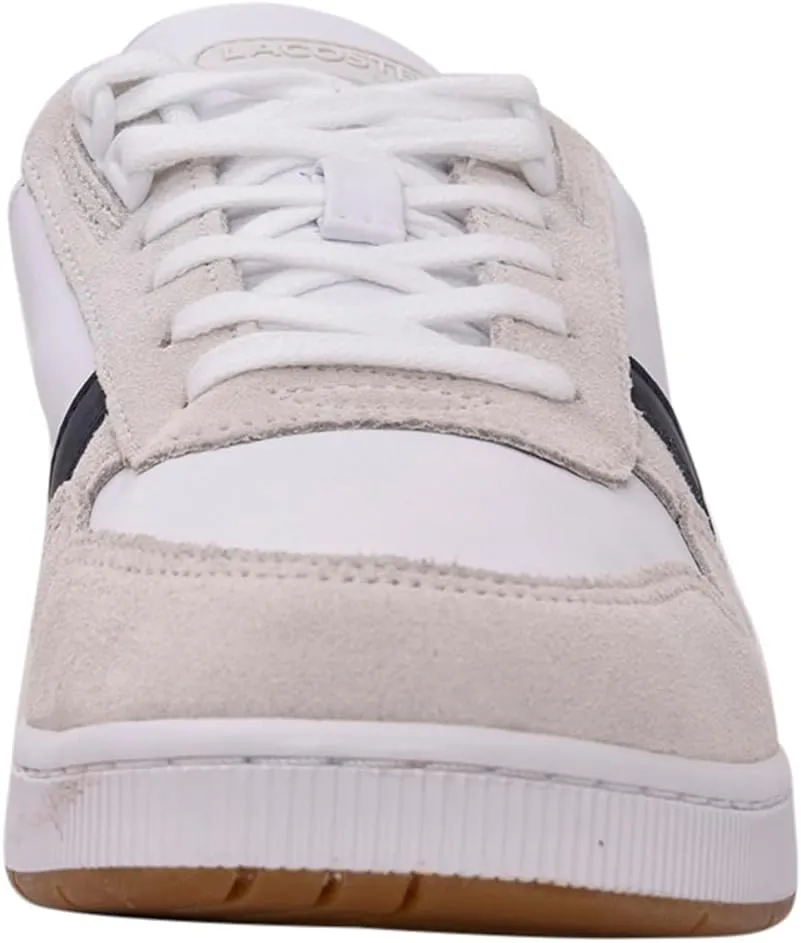 Lacoste Men's T Clip Multicolor Leather & Suede Sneaker