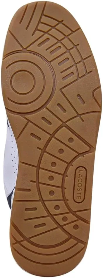 Lacoste Men's T Clip Multicolor Leather & Suede Sneaker