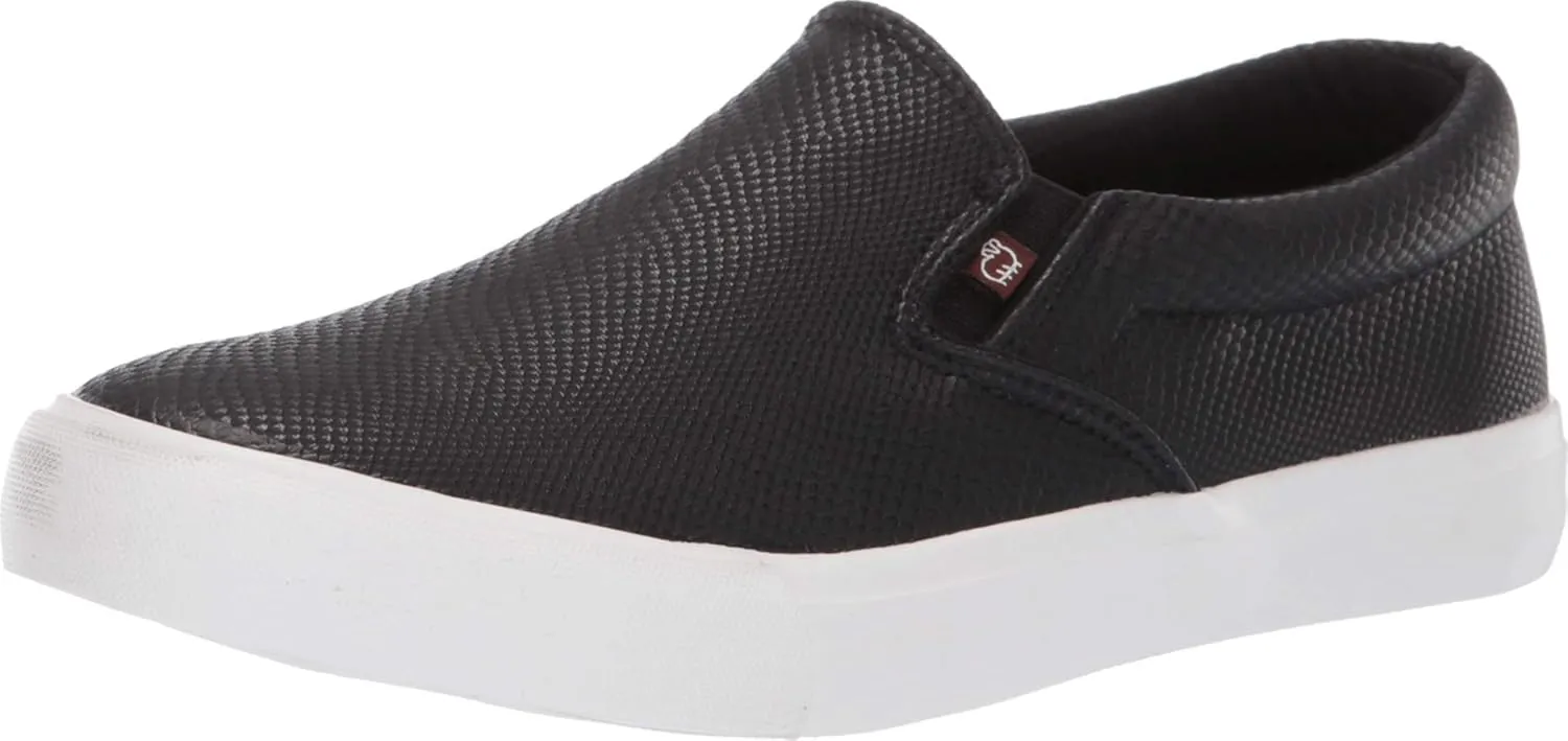 Lamo Women's, Piper Slip-On Black Snake Print 9 M