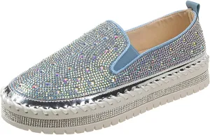 Large Size Foreign Trade 2024 Spring and Autumn New Thick Sole Lazy Casual Korean Edition Casual Womens Shoes Size 9