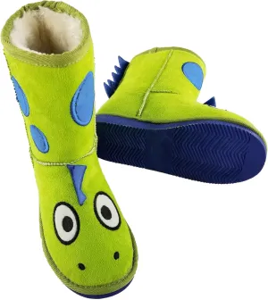 Lazy One Animal Slipper Boots for Kids, Cozy Children's Slippers