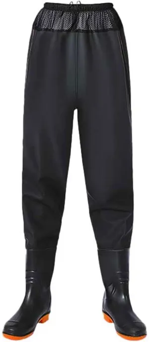 Litetao Chest Waders for Men Stocking Foot Workout Jumpsuits Durable Fishing Bootfoot Hip Wader for Hunting Fishing Outdoors