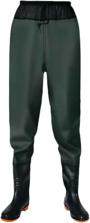 Litetao Chest Waders for Men Stocking Foot Workout Jumpsuits Durable Fishing Bootfoot Hip Wader for Hunting Fishing Outdoors