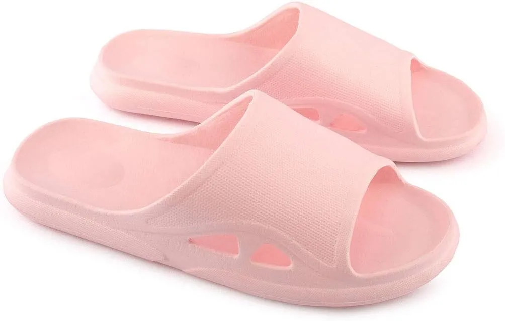 LM Women Shower Slippers Bathroom Slippers Sandals House Slippers Non Slip Shoes Dorm Shoes