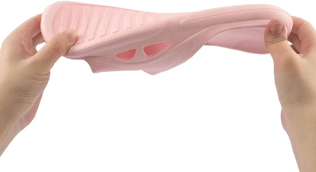 LM Women Shower Slippers Bathroom Slippers Sandals House Slippers Non Slip Shoes Dorm Shoes