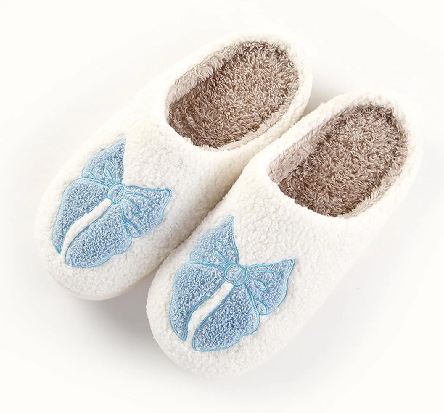 LNERIP Animal Slippers Fruit Slippers Plant Slippers Various Cartoon Patterns Fluffy Soft Memory Foam Retro Indoor Outdoor Home Couple Shoes