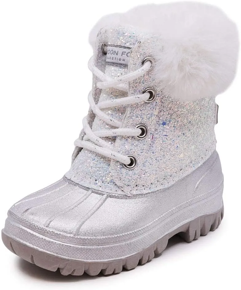 LONDON FOG Girls Toddler Tadley Cold Weather Warm Lined Snow Boot Fashion Snow Boots For Girls