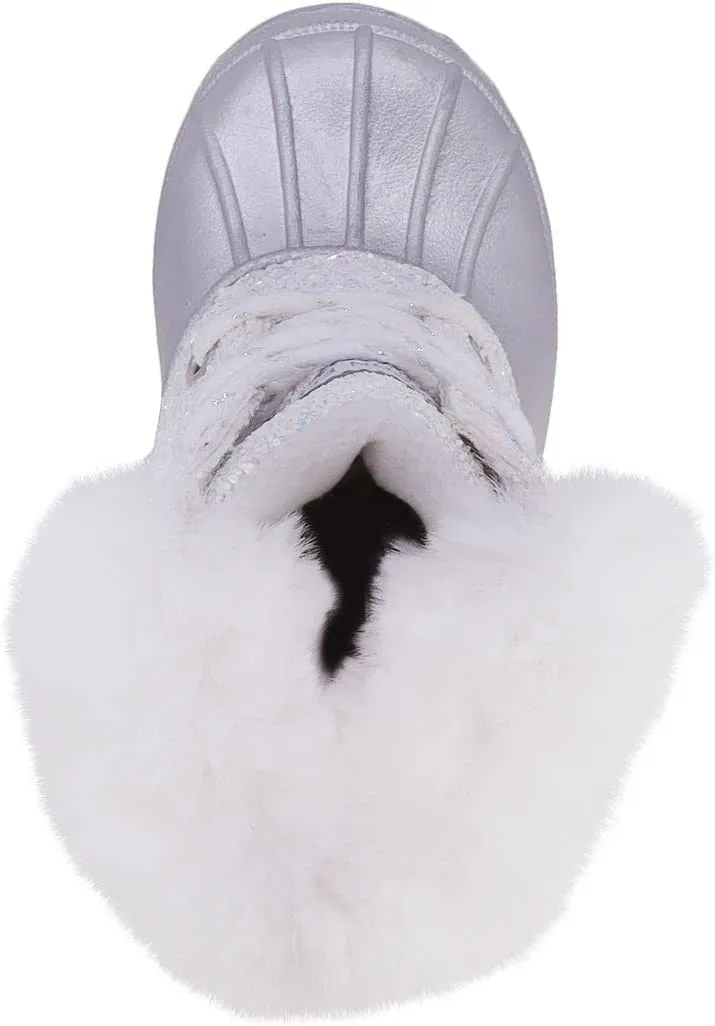 LONDON FOG Girls Toddler Tadley Cold Weather Warm Lined Snow Boot Fashion Snow Boots For Girls
