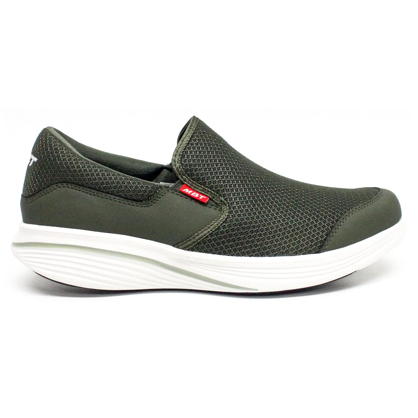MBT Modena III Leather Textile Men's Slip On Shoes