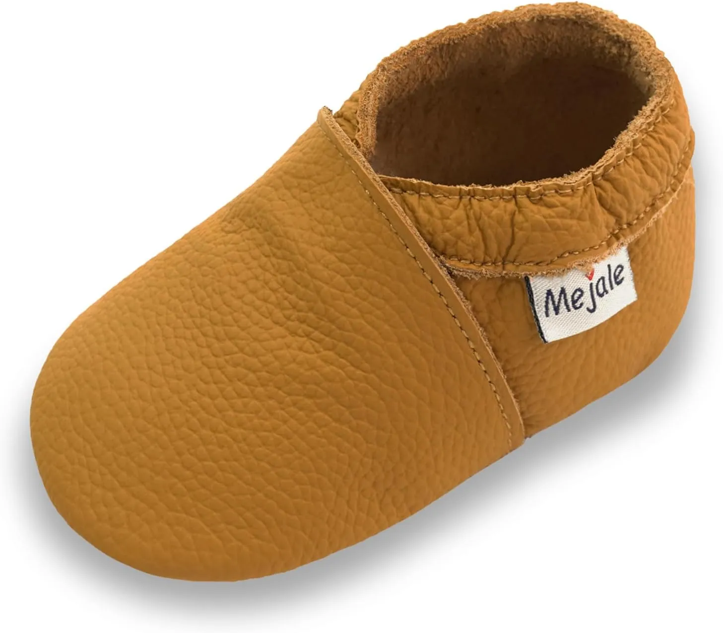 Mejale Baby Boy Girl Shoes Soft Soled Leather Moccasins Anti-Skid Infant Toddler Prewalker