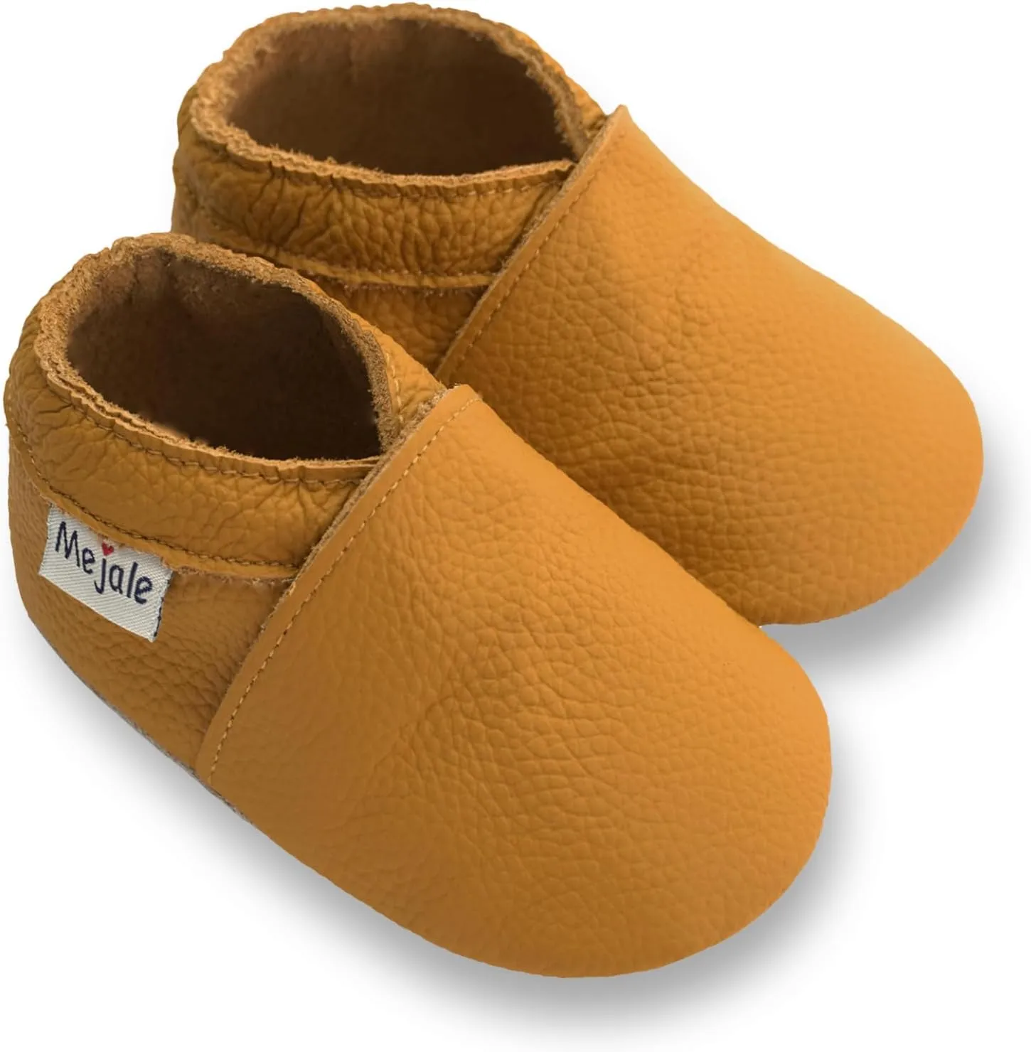 Mejale Baby Boy Girl Shoes Soft Soled Leather Moccasins Anti-Skid Infant Toddler Prewalker