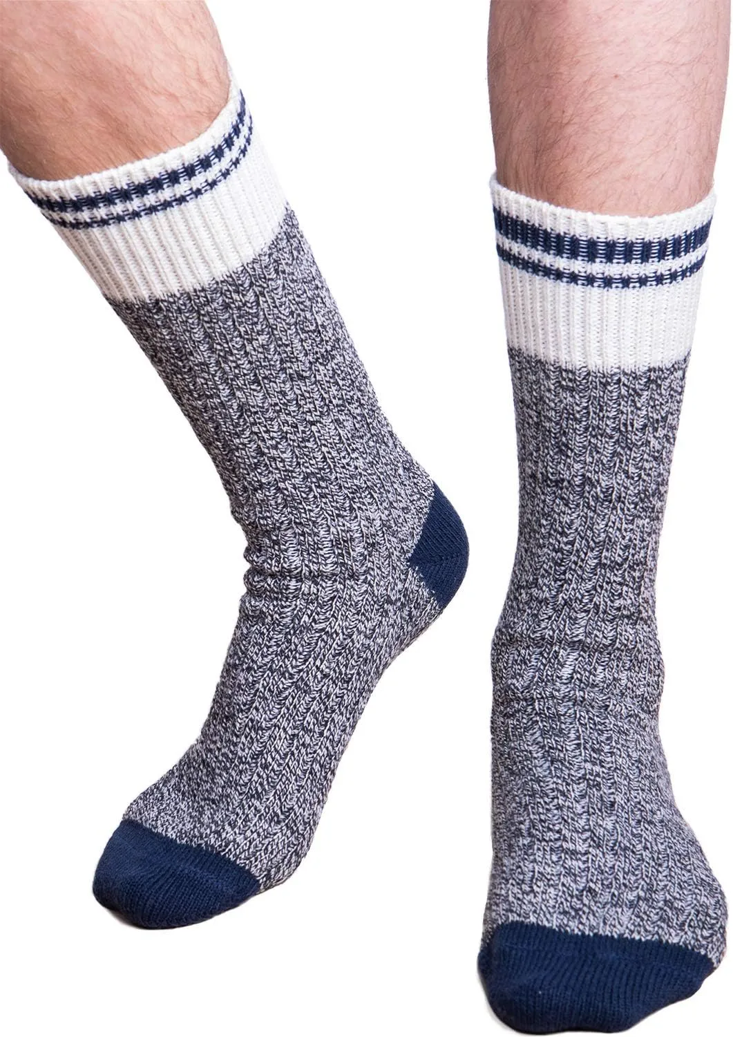 Men’s Cozy Cabin Wool Crew Socks