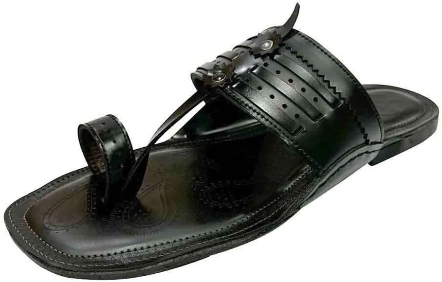 Men's Kolhapuri Chappals Ethnic Slippers For Men Traditional Kolhapuri Sandals Casual Flip Flops For Men