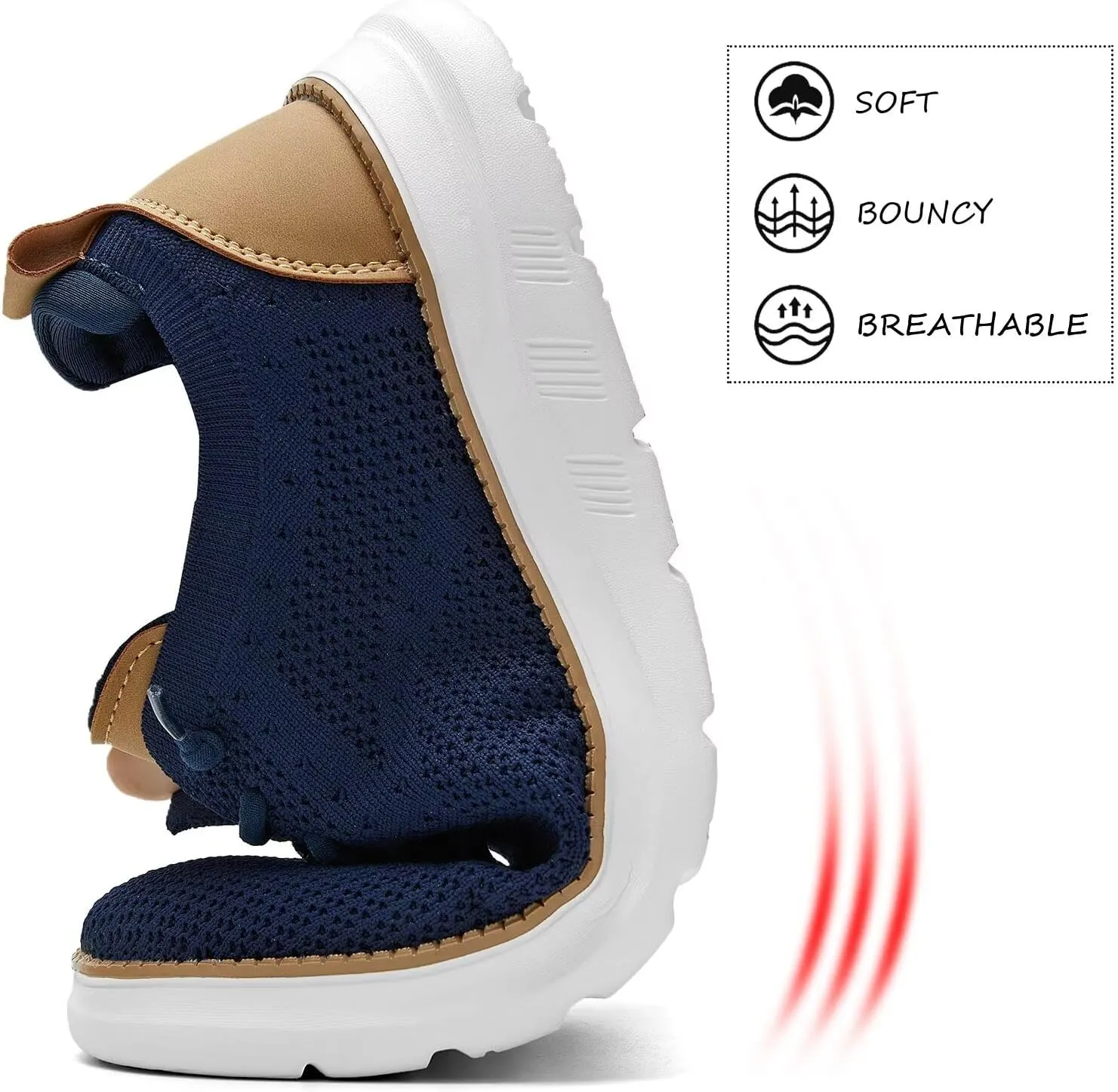 Men's Mesh Sneakers Oxfords Lace-Up Lightweight Casual Walking Shoes Driving Shoes