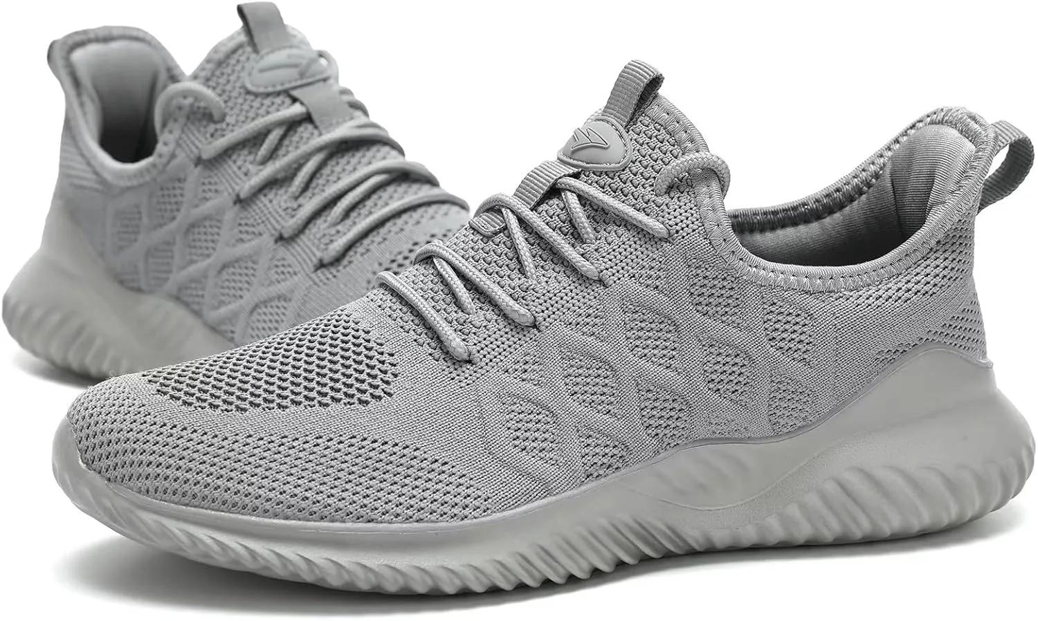 Mens Running Shoes Slip on Tennis Walking Sneakers Casual Mesh Breathable Lightweight Work Sport Shoes