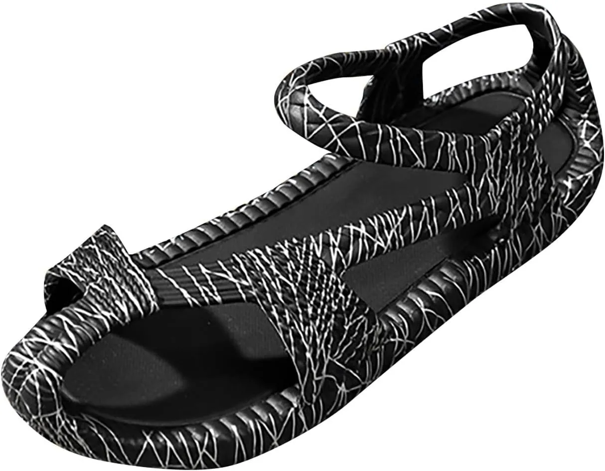 Men's Sandals Sports Lightweight Soft Beach Sliding Outdoor Remote Thong Slippers for Summer Activities